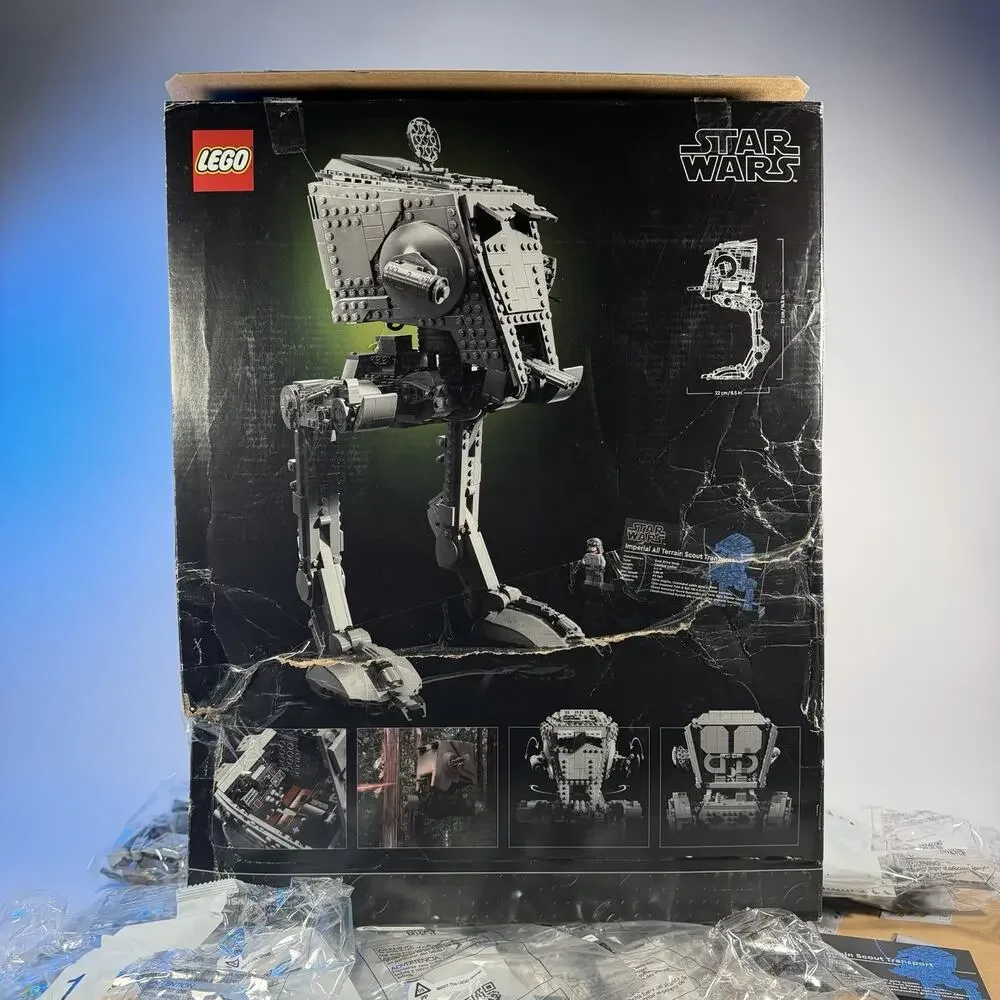 Lego 75417 UCS AT-ST™ Walker All Bags Sealed Bags. Box Is Damaged.